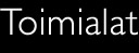 Toimialat